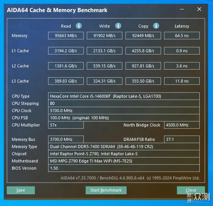 金士顿叛逆者DDR5 6400 48G内存套装开箱试玩_新浪众测