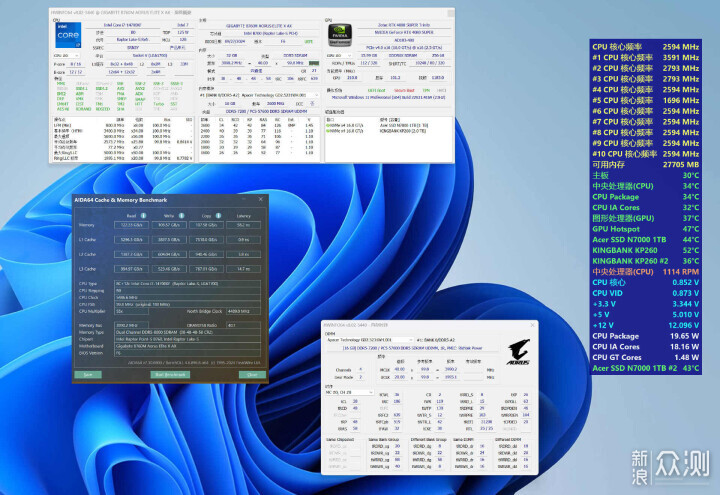 宇瞻 ZADAK SPARK RGB DDR5 7200上手实测_新浪众测