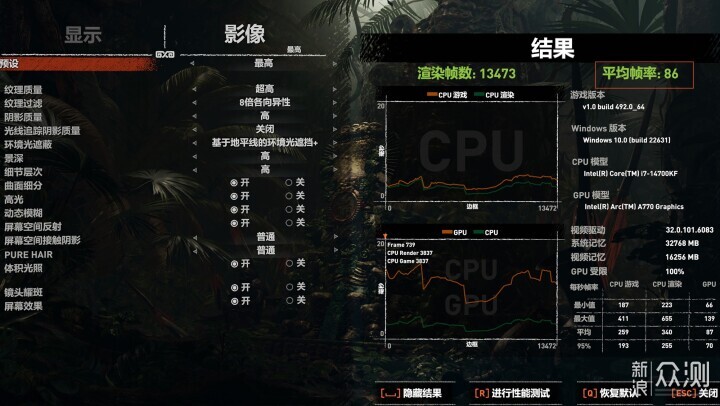 撼与Arc A770大鹏OC显卡：散热表现出人意料_新浪众测