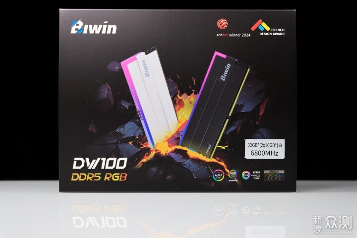 这就是高频内存！佰维 DW100 DDR5 6800 16G*2_新浪众测