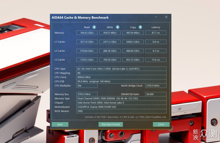 新瓶裝新酒七彩虹iGame Z890 Flow+U5 245K_新浪眾測