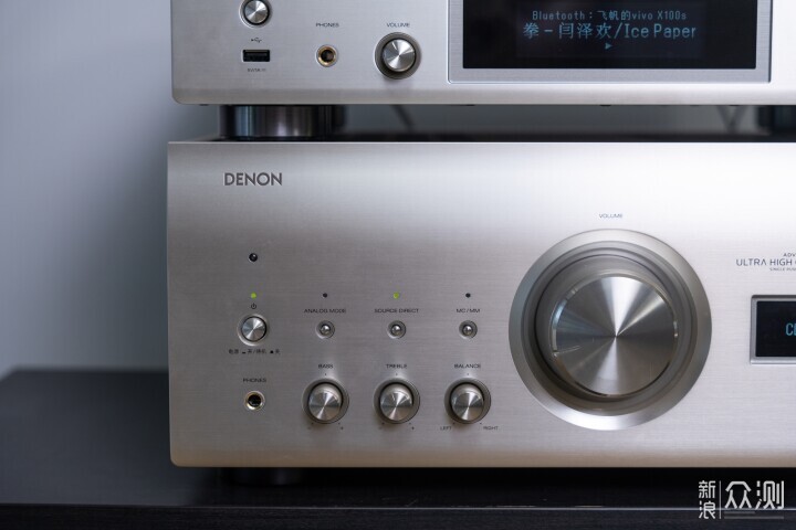 最强是两声道功放器：天龙 DENON PMA-3000NE_新浪众测