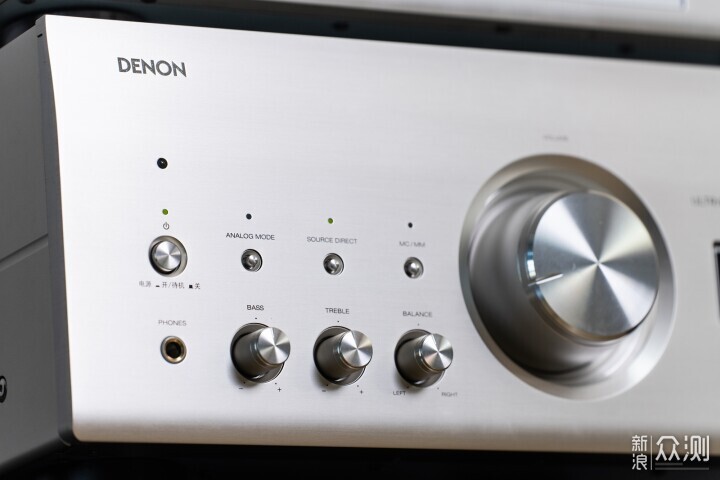 最强是两声道功放器：天龙 DENON PMA-3000NE_新浪众测