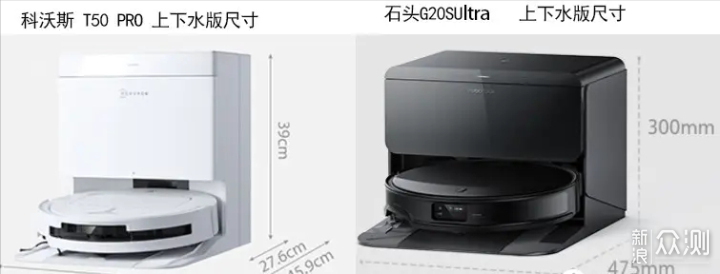 科沃斯T50 PRO、石头G20S Ultra扫拖机横评_新浪众测