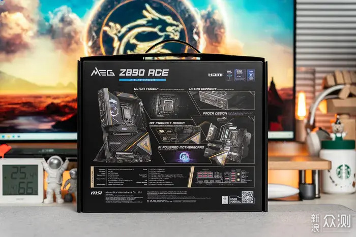 微星新一代MSI MEG Z890 ACE战神主板开箱分享_新浪众测