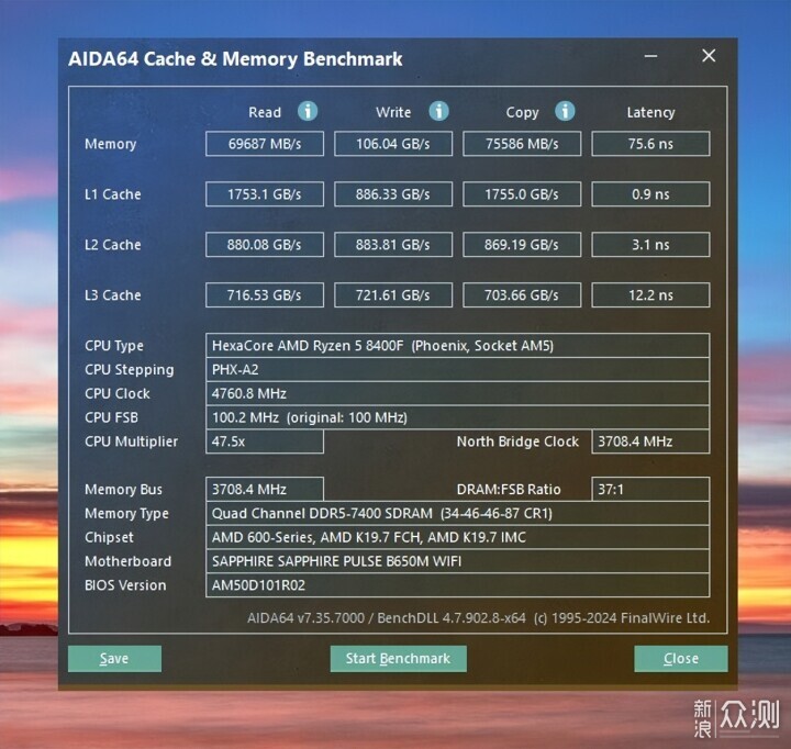 震惊,几百块的B650M主板可超频8000MHz_新浪众测