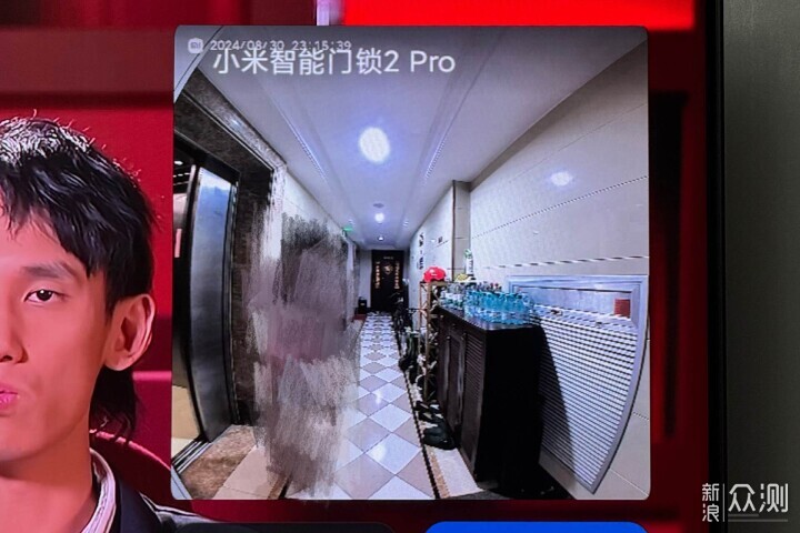 刷脸秒开，还能当电子猫眼—小米智能锁2 Pro_新浪众测