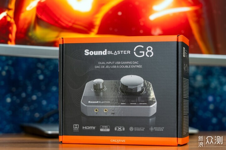 专为HiFi游戏玩家打造！创新Sound Blaster G8_新浪众测