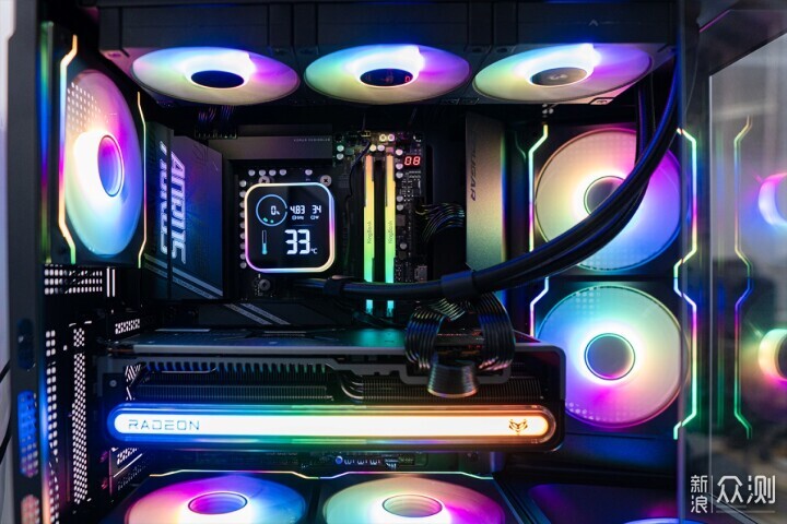 新鲜空气，9800x3D+技嘉X870 AORUS ELITE装机_新浪众测