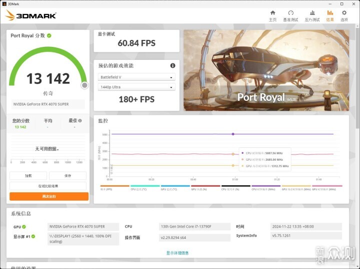 索泰RTX4070 SUPER X-GAMING欧泊白显卡试玩_新浪众测