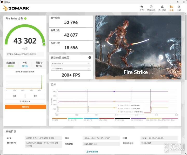 索泰RTX4070 SUPER X-GAMING欧泊白显卡试玩_新浪众测