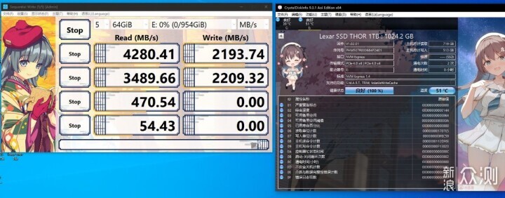 雷克沙THOR 1TB PCIE4.0固态硬盘试玩_新浪众测