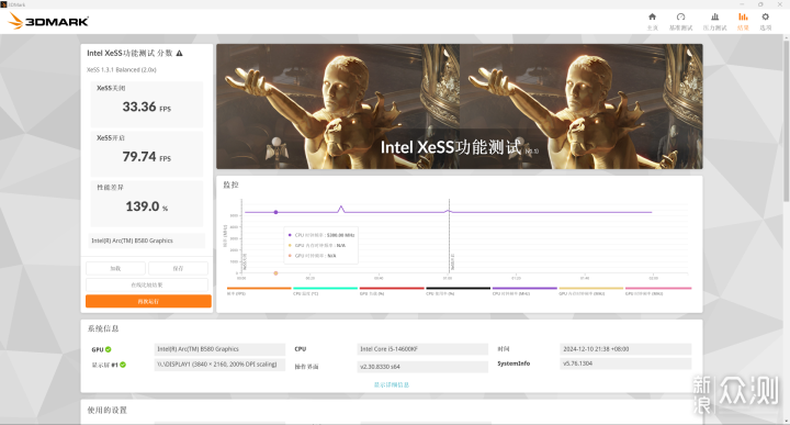 性能大幅提升，撼与科技 Intel Arc B580 首发_新浪众测