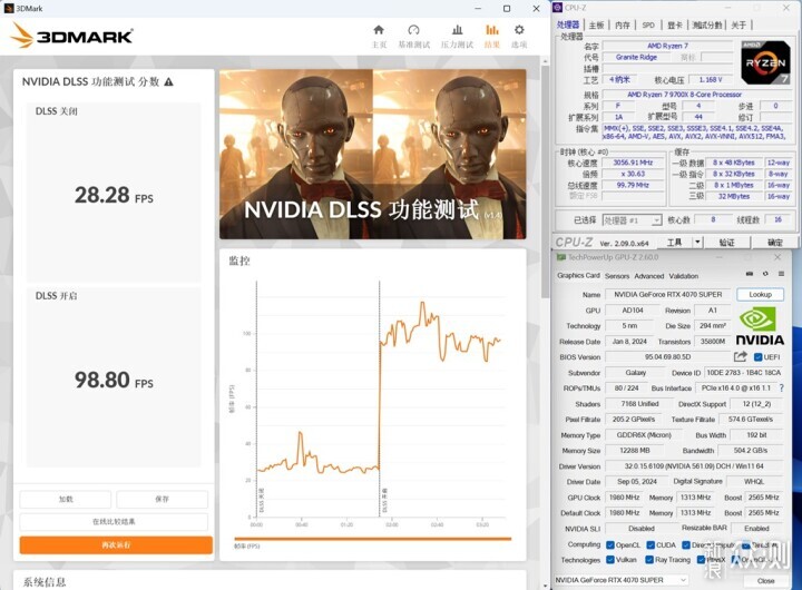 游戏利器！影驰RTX 4070S金属大师黑武士体验_新浪众测