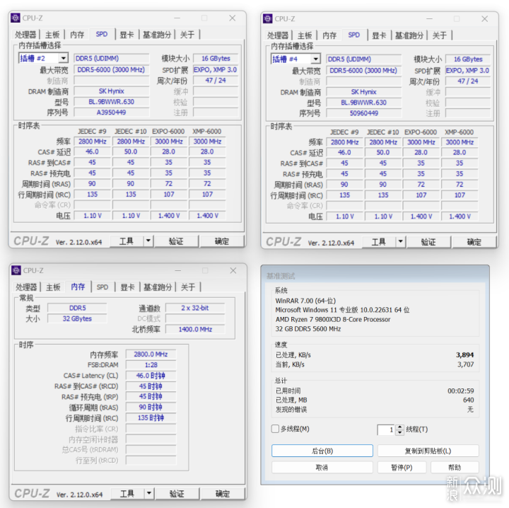 想提升AMD性能？宏碁D5 6000 C28内存实测！_新浪众测