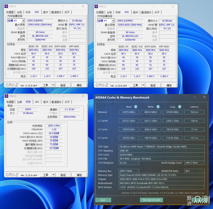 解锁98X3D最佳搭档！ X870 TOMAHAWK WIFI主板_新浪众测