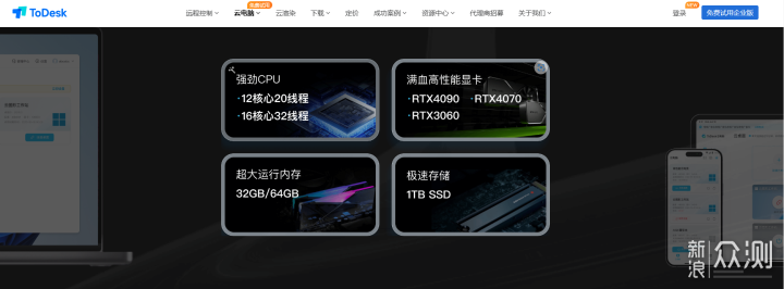 全面解析ToDesk云电脑：服务配置与应用场景_新浪众测