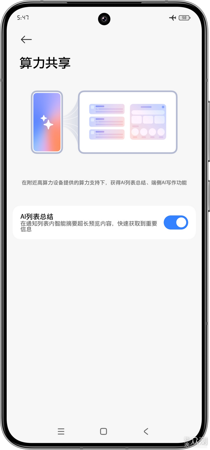 小米澎湃OS2 隐藏的AI列表总结如何1秒直达？_新浪众测