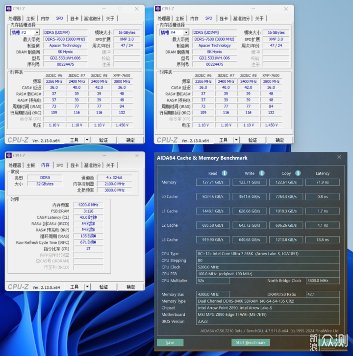 小白也能轻松超频8400MT/s，宇瞻D5内存实测_新浪众测