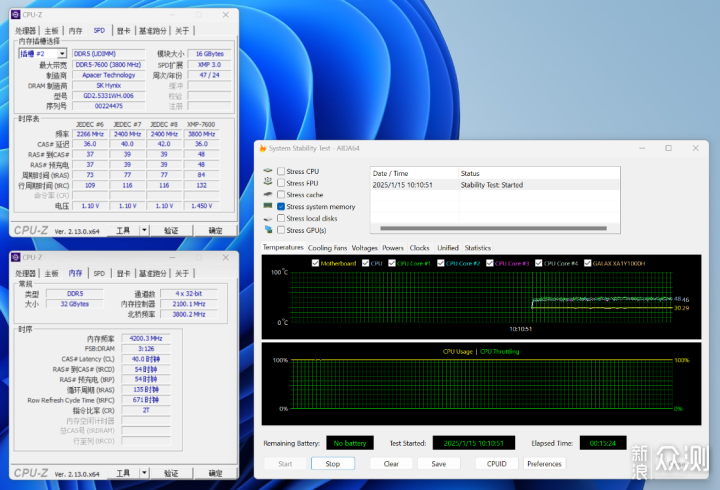 小白也能轻松超频8400MT/s，宇瞻D5内存实测_新浪众测