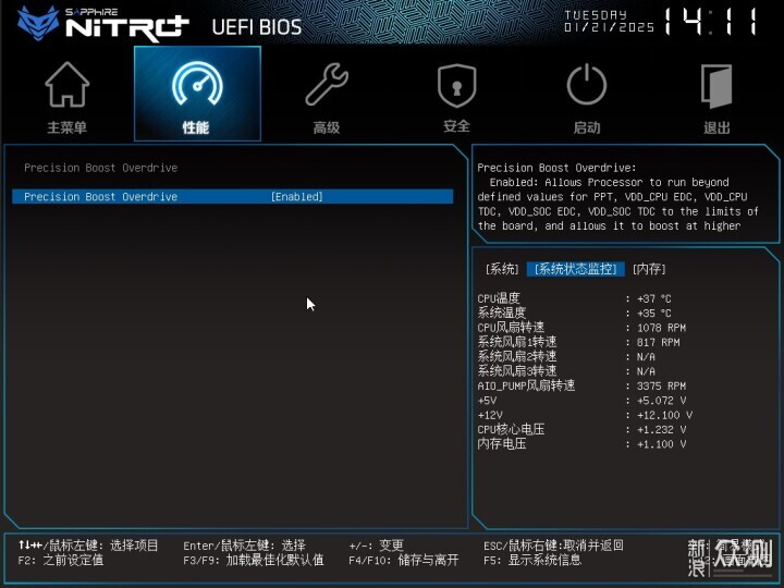 蓝宝石 NiTRO+ 氮动 B650M WIFI主板实战_新浪众测