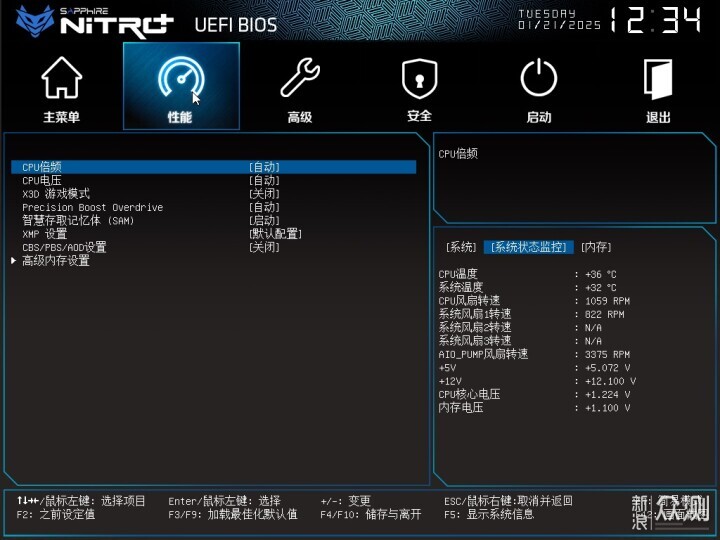 蓝宝石 NiTRO+ 氮动 B650M WIFI主板实战_新浪众测