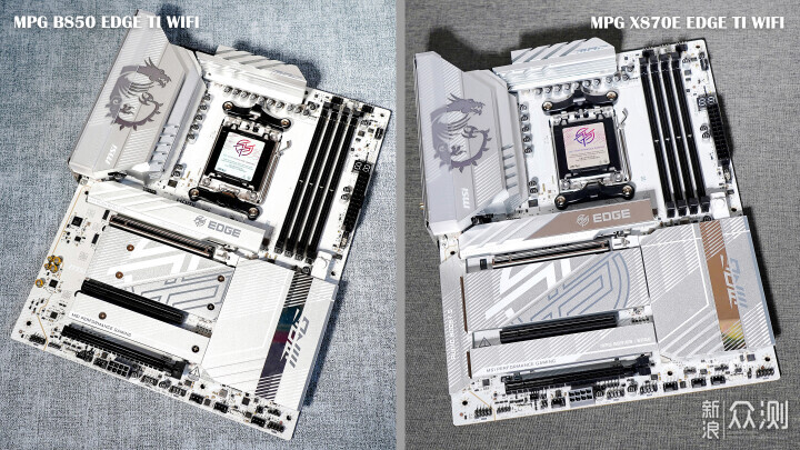 只比X870E差一点，B850 EDGE TI WIFI主板评测_新浪众测