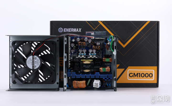 5090D用啥电源？安耐美金竞蝠GM1000W拆解实测_新浪众测