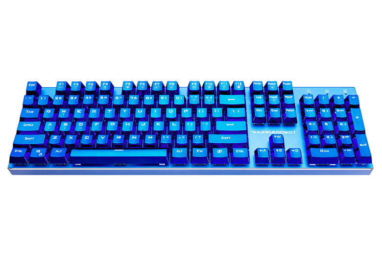 雷神蓝血人K75C机械键盘免费试用,评测