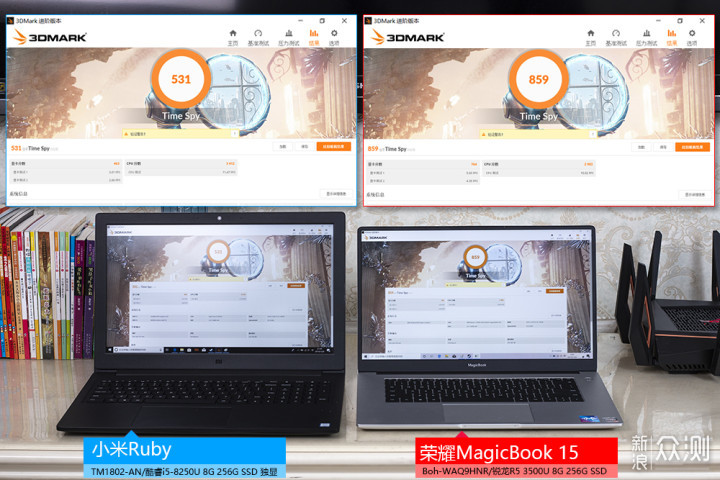 荣耀 MagicBook15锐龙版 小米 Ruby深入对比_新浪众测