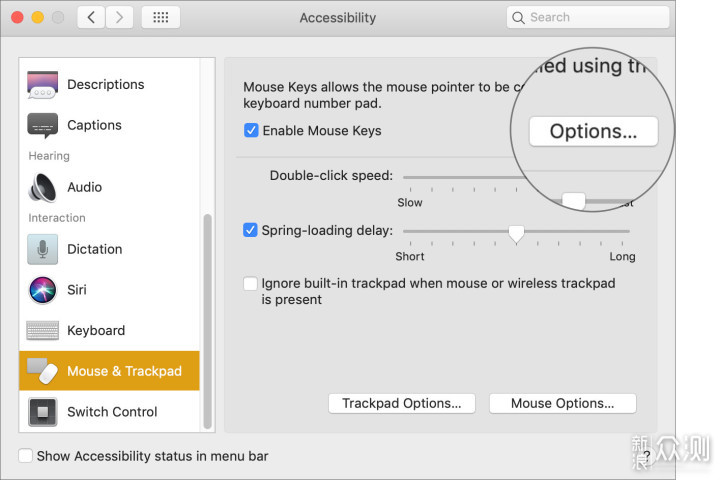 如何在Mac上使用键盘移动鼠标指针_新浪众测