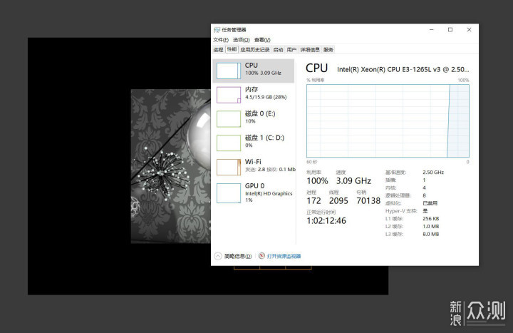 E3-1265L V3+HP 800G1 DM+Intel AX200_新浪众测