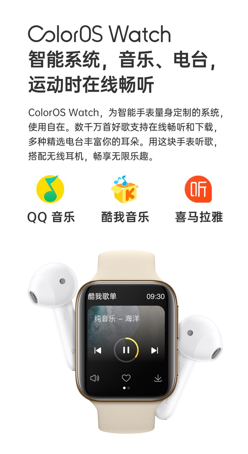OPPO Watch智能手表免费试用,评测