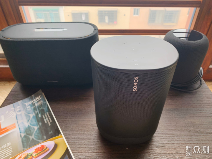 中千音响对比：Sonos Move低音中的性价比之王_新浪众测