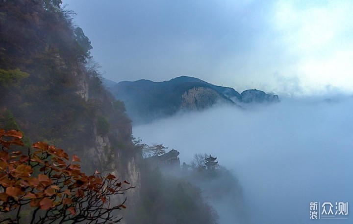 红峡飞瀑云台山_新浪众测