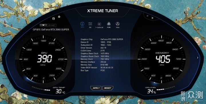 影驰GeForce RTX2060 Super金属大师 SD显卡_新浪众测