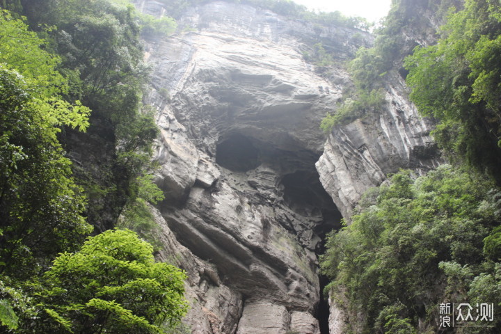 重庆武隆天坑地缝略影_新浪众测