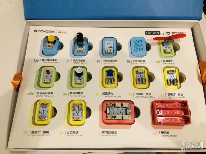 生动交互的DFRrobot造物粒子编程积木百宝盒_新浪众测