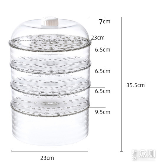 实惠的居家好物—透明带透气孔多功能食物罩_新浪众测