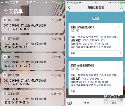 家用网络摄像机的领航者——萤石C6C使用评测_新浪众测