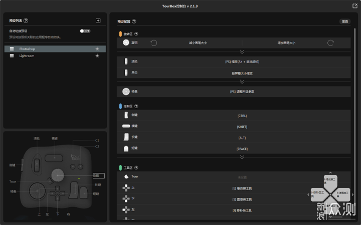 新一代设计师的创造者 Tourbox快捷键控制器 试用报告 新浪众测