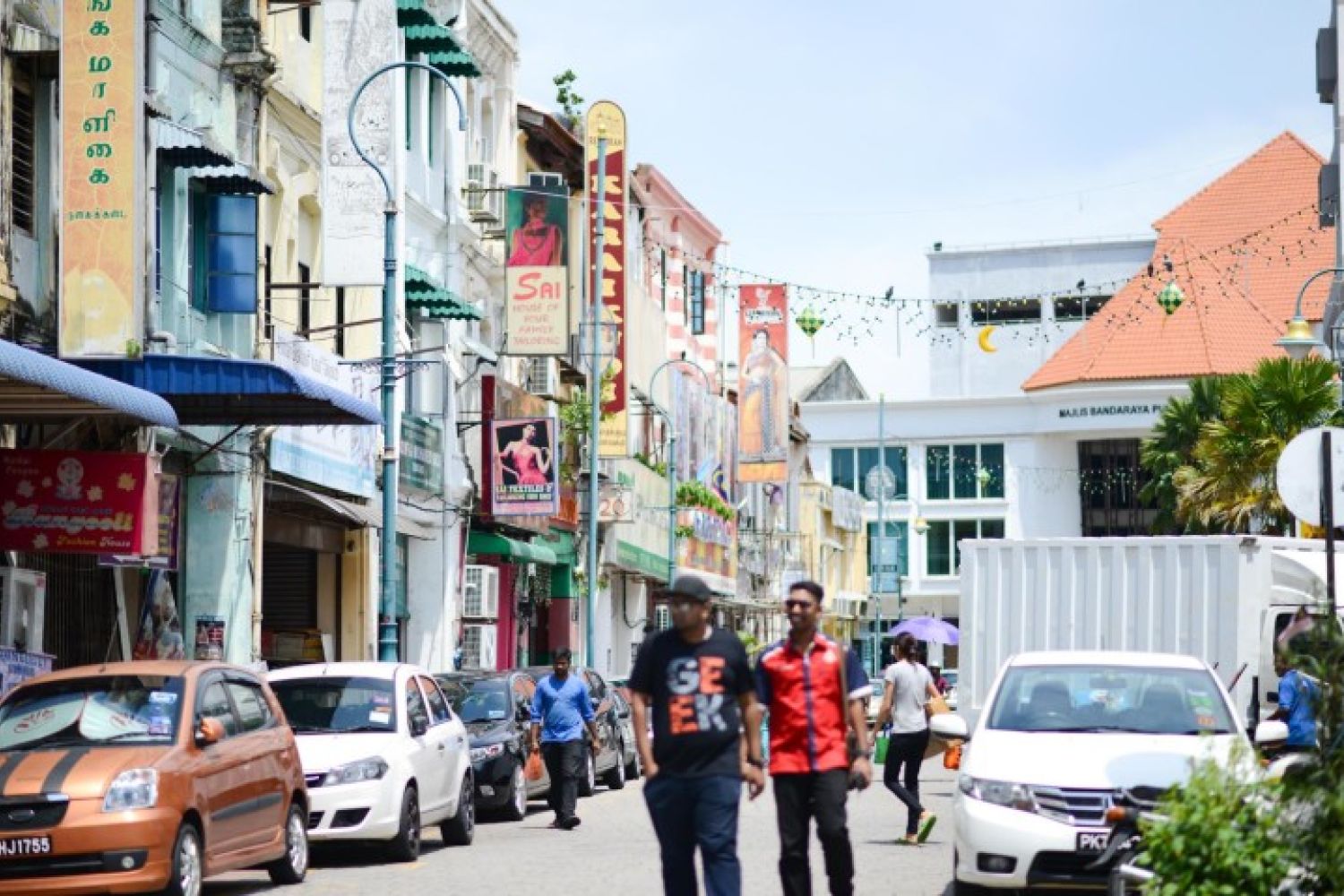 马来西亚槟城的特色小街，曾经的唐人街