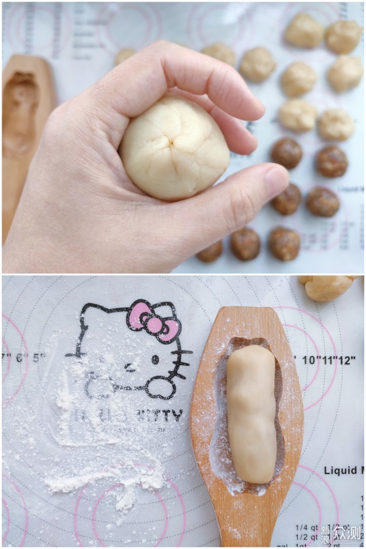 广式金猪月饼，呆萌可爱，做法简单_新浪众测