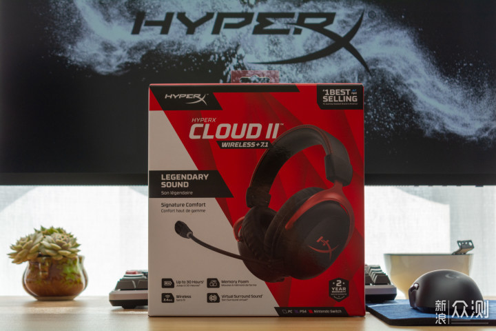 无线耳机新选择：HyperX Cloud II Wireless_原创评测_新浪众测