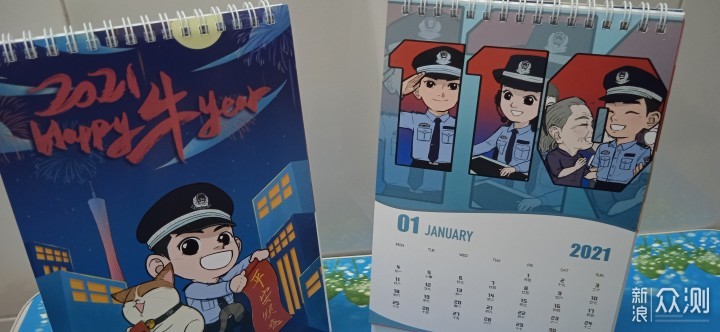 纪念 | 中国第一个警察节，我收到的纪念日历_新浪众测