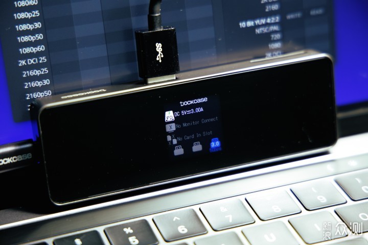 数字控： DOCKCASE可视化Type-C扩展坞体验_新浪众测