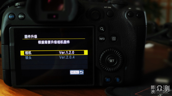 轻松升级佳能全画幅微单相机R6新版固件_新浪众测