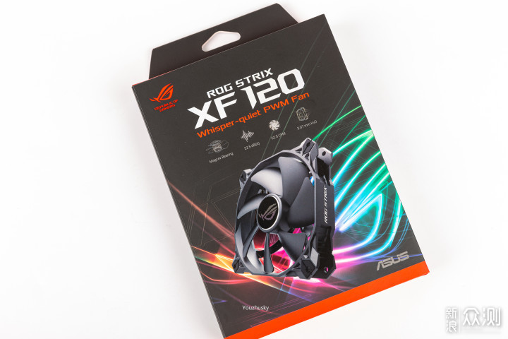 华硕 风神 XF120 新品磁悬浮静音风扇开箱试玩_新浪众测