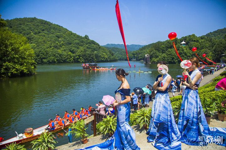 五月端阳粽子飘香，龙舟竞渡祥和安康。_新浪众测