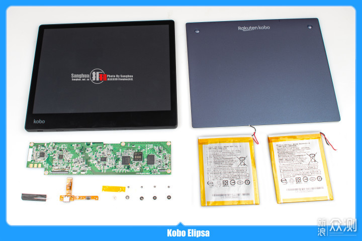 日本货用中国芯Kobo Elipsa拆解 sanghua拆机_新浪众测